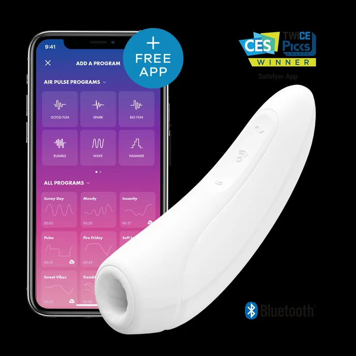 Satisfyer Curvy1 White Satisfyer Vibrators