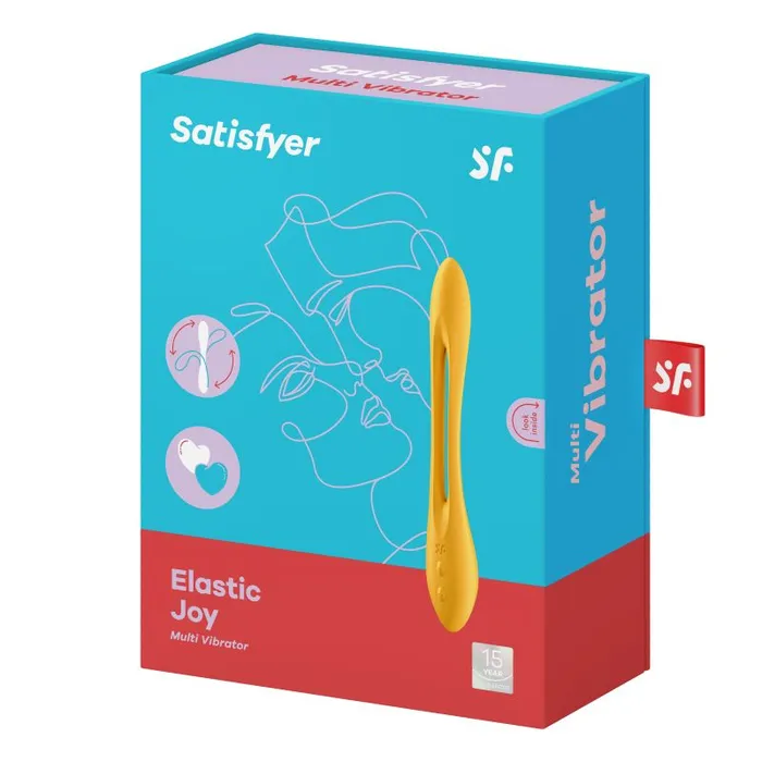 Satisfyer Satisfyer Elastic Joy Flexible Vibe Yellow Vibrators