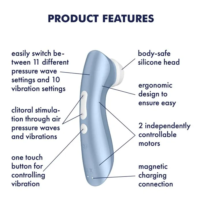 Satisfyer Vibrators Satisfyer Pro 2 Blue