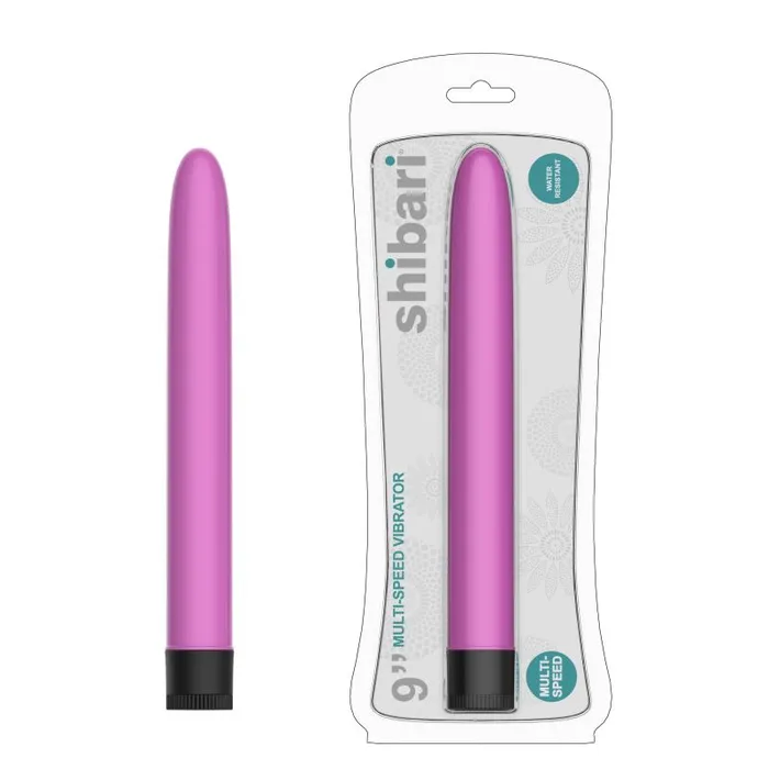 Shibari Vibrators Shibari MultiSpeed Vibrator 9in Pink