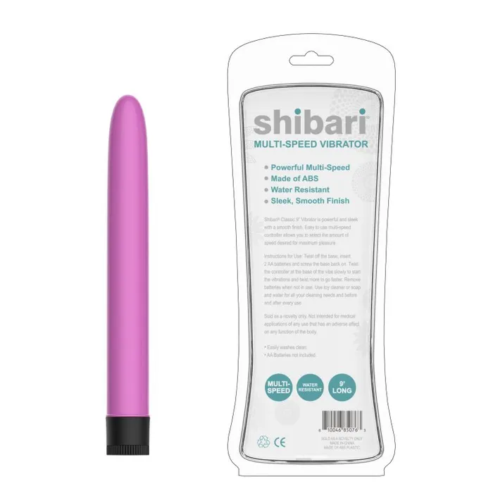 Shibari Vibrators Shibari MultiSpeed Vibrator 9in Pink