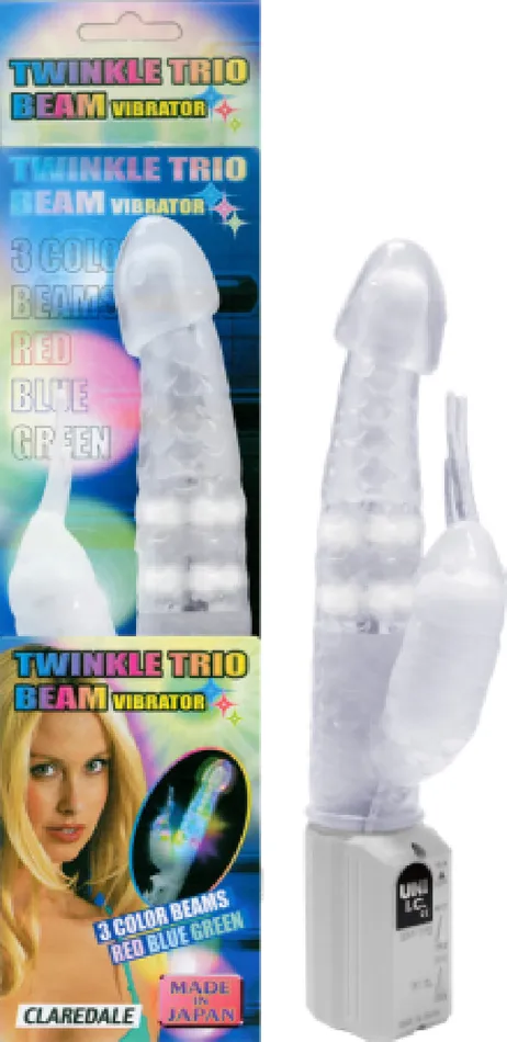 Universal Couples Twinkle Trio Beam White Sex Toy Adult Orgasm