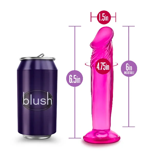 Vibrators Blush B Yours Sweet N Small 6in Pink