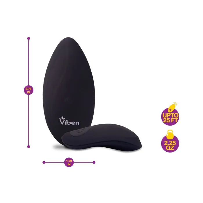 Vibrators Viben Viben Racey Multi Function Panty Vibe w Remote