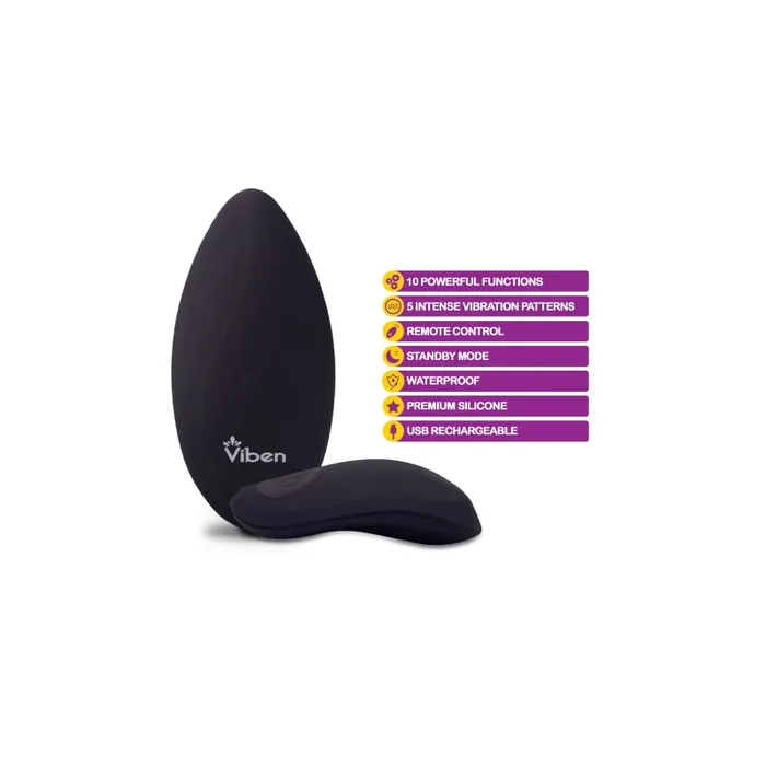 Vibrators Viben Viben Racey Multi Function Panty Vibe w Remote