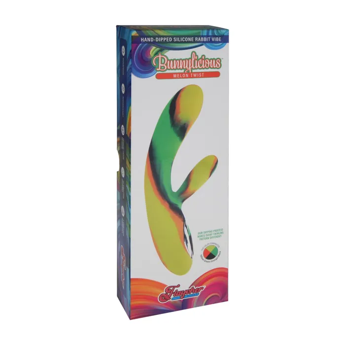 FLAYVHER Vibrators BUNNYLICIOUS MELON TWIST