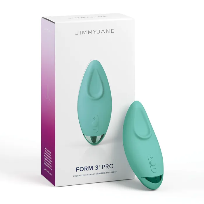 JimmyJane Form 3 PRO Teal Teal 102 cm USB Rechargeable Handheld Stimulator JimmyJane Vibrators