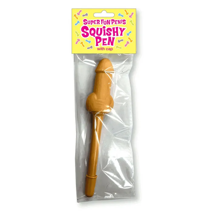 Little Genie Male Sex Toys Super Fun Penis Squishy Pen Novelty Pen