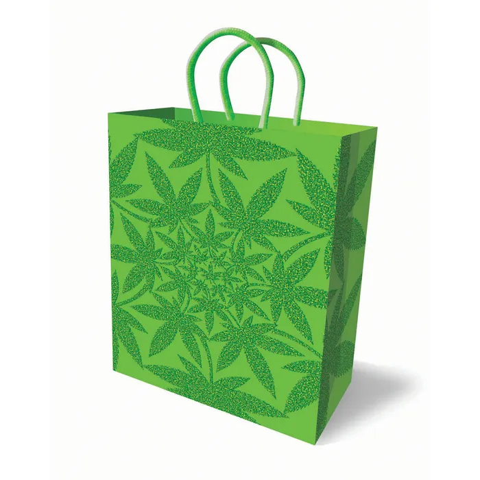 Little Genie Vibrators Glitter Ganja Gift Bag Novelty Gift Bag