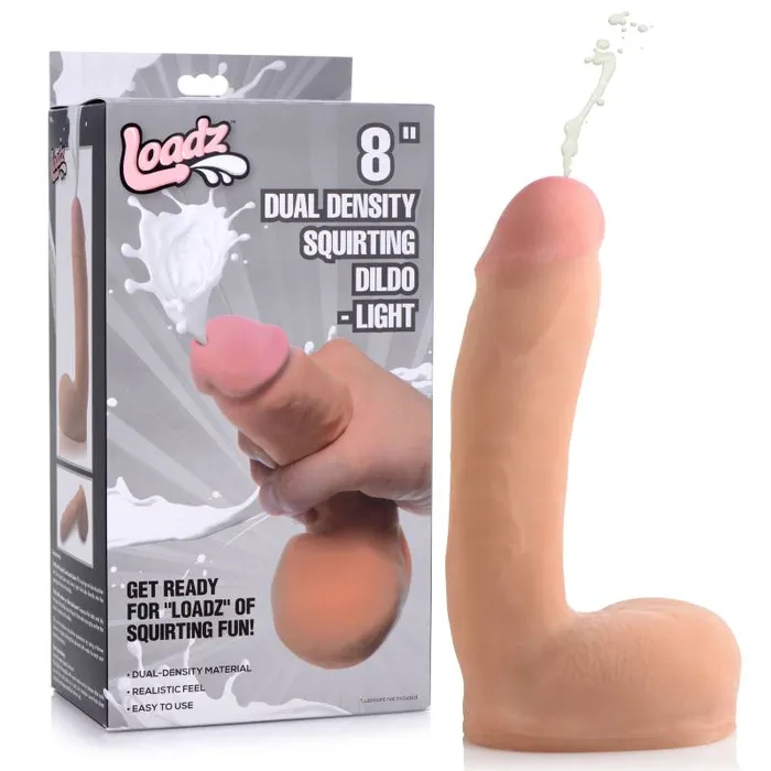 Loadz 8 Dual Density Squirting Dildo 203 cm Squirting Dong XR Brands Dildos