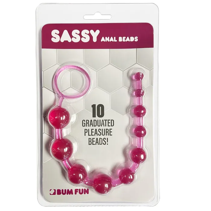 Male Sex Toys Sassy Anal Beads BUM FUN