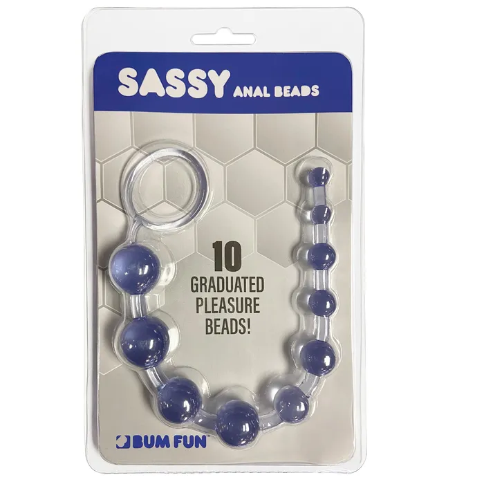 Male Sex Toys Sassy Anal Beads BUM FUN