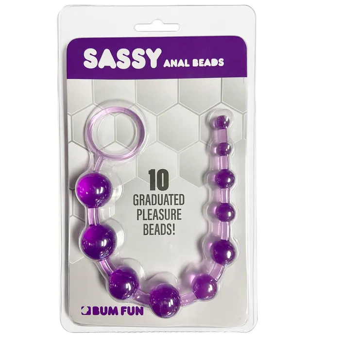 Male Sex Toys Sassy Anal Beads BUM FUN