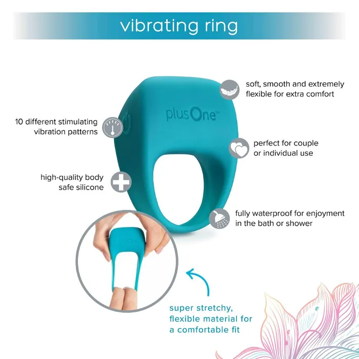 plusOne Vibrating Cock Ring plusOne Couples