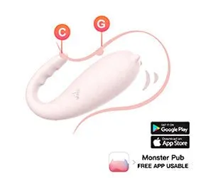 Vibrators Monster Pub Long Distance Bluetooth Vibrator Monster Pub 1S Smart Vibrator Mr Devil