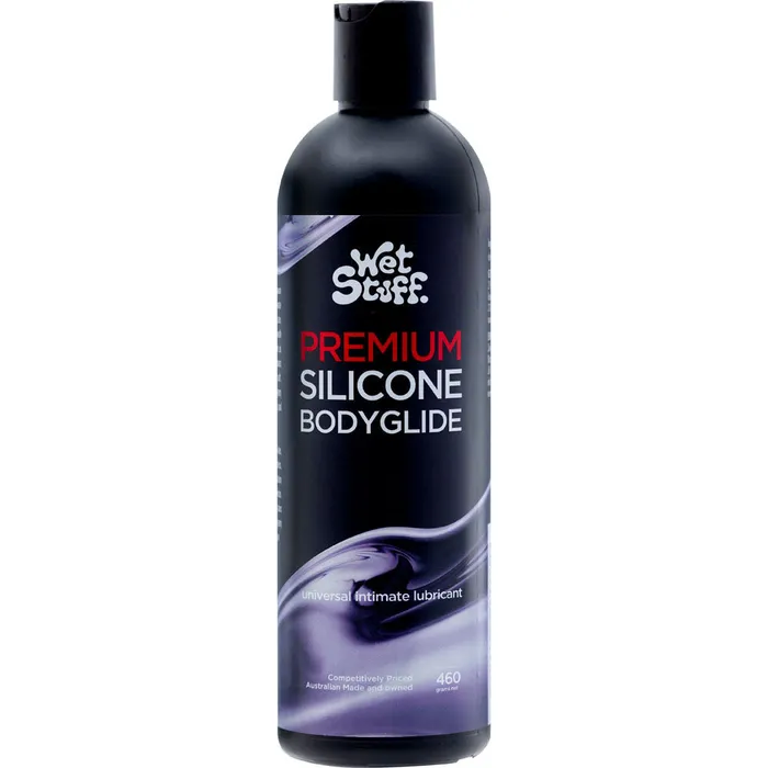 Wet Stuff Premium 460g Disk Top Silicone Lubricant 460 gram Bottle Wet Stuff Lubricants